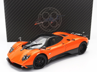 Takmer skutočný Pagani Zonda F 2005 1:18 Orange