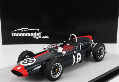 Tecnomodel Cooper F1 T53 N 18 German Gp 1961 J.surtees 1:18 Modrá červená