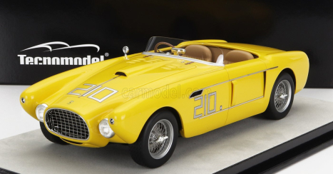 Tecnomodel Ferrari 340 Mexico Spider N 20 6. Watkins Glen 1955 P.grey 1:18 Žltá