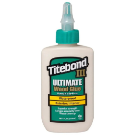 Titebond III Ultimate Vodou riediteľné disperzné lepidlo D4, 118 ml