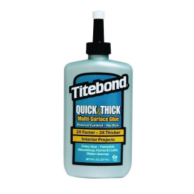 Titebond Quick & Thick, bez stekania, bez odkvapkávania D2, 237 ml