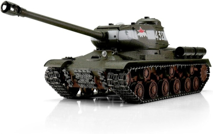 TORRO tank PRO 1/16 RC IS-2 1944 zelená kamufláž – infra IR – servo