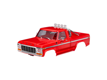 Traxxas Ford F-150 1979 červená