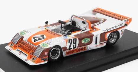 Trofeu Chevron B36b Simca 2.0l S4 Team Societe Racing N 29 24h Le Mans 1978 Michel Dubois - Daniel Gache - Julien Sanchez 1:43 Biela oranžová hnedá