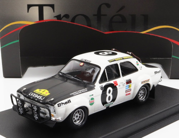 Trofeu Ford england Escort Mki (nočná verzia) N 8 Rally East African Safari 1971 H.mikkola - G.palm 1:43 Biela matná čierna