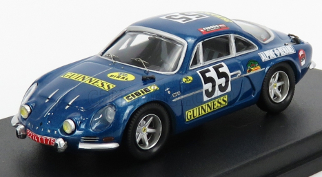 Trofeu Renault Alpine A110 N 55 Víťaz Trieda 1000km Spa 1970 J.m.jacquemin - B.palayer 1:43 Blue Met