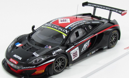 Truescale Mclaren Mp4-12c Team Art Veľká cena N 98 24h Spa 2014 G.demoustier - N.lapierre - A.parente 1:18 Čierna červená