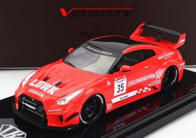 Truescale Nissan Gt-rr (r35) N 35 Lbwk Liberty Walk 2016 1:43 červená čierna