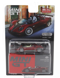 Truescale Pagani Zonda Hp Barchetta Lhd 2018 1:64 červená čierna