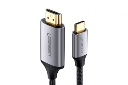 UGREEN USB-C HDMI adaptér 1,5 m, sivý