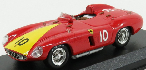 Umelecký model Ferrari 750 Monza Spider N 10 Venezuela Gp 1955 A.de Portago 1:43 Červeno-žltá