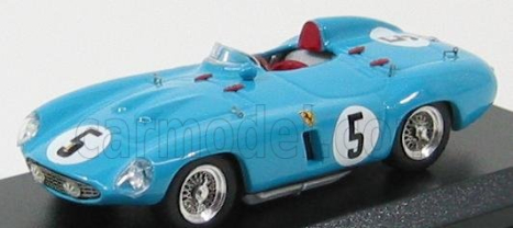 Umelecký model Ferrari 750 Monza Spider N 5 1000km Parigi 1956 Picard - Trintignant 1:43 Light Blue