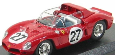 Umelecký model Ferrari Dino 268 Sp N 27 24h Le Mans 1962 Scarfiotti - Baghetti 1:43 Red