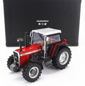 Universal hobbies Massey ferguson Mf2685 Tractor 1986 1:32 Červená strieborná