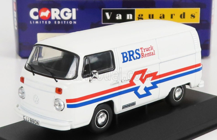 Vanguards Volkswagen T2 Panel Vanbrs Truck Rental 1965 1:43 Biela