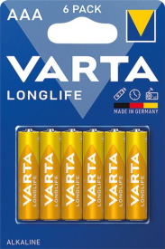 VARTA 4103 Longlife AAA LR03 6ks