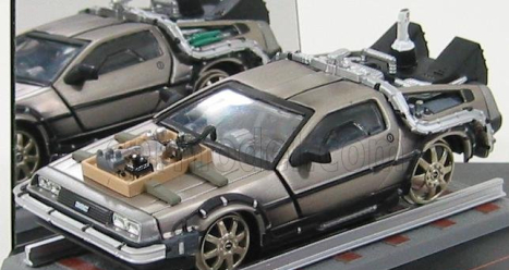 Vitesse De lorean Time Machine - Ritorno Al Futuro 3 - Back To The Future 3 - (railway - Su Ferrovia) 1:43 Silver