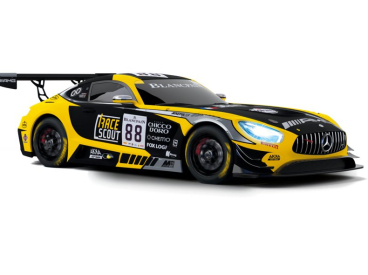 ROZBALENÉ - SCX Compact Mercedes AMG GT3 Race Scout