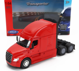 Welly Freightliner Cascadia ťahač 3-osý 2015 1:64 Červený