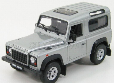 Welly Land rover Land Defender 90 1984 1:24 Strieborný