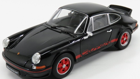 Welly Porsche 911 Carrera Rs 2.7 Coupe 1973 1:18 čierna červená