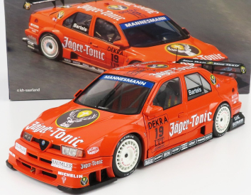 Werk83 Alfa romeo 155 V6 Ti Jager-tonic Racing N 19 Dtm Itc Race Helsinki 1995 Michael Barteles 1:18 Oranžová