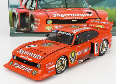 Werk83 Ford england Capri Turbo Jagermeister Gr.5 Team Zakspeed N 1 Season Drm 1982 Klaus Ludwig 1:18 Orange