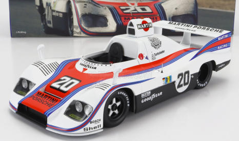 Werk83 Porsche 936 2.1l Turbo Team Martini Racing Porsche System N 20 Víťaz 24h Le Mans 1976 J. Ickx - G.van Lennep 1:18 Biela červená