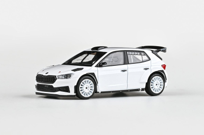 Abrex Škoda Fabia IV RS Rally2 (2022) 1:43 - Biela