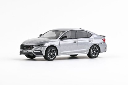 Abrex Škoda Octavia IV RS (2020) 1:43 - Sivá Quicksilver Metalíza