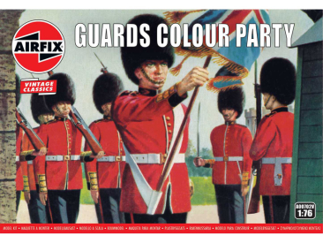 Airfix figúrky – Guards Colour Party (1:76) (Vintage)