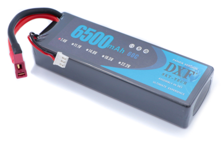 Akumulátor 7,4 V 6500 mAh Li-Pol 60C/200C Dean-T