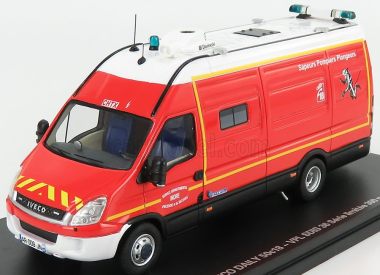 Alerte Iveco fiat New Daily 50-18 Van Sdis 36 Sapeurs Pompiers Plongeurs 2019 1:43 červená biela