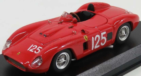 Art-model Ferrari 500tr Scca Ch.0650 N 125 Winner Laguna Seca 1957 P.lovlely 1:43 Červená