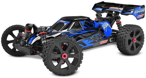 ASUGA XLR 6S – BUGGY 4WD – PRO ROLLER šasi – bez elektroniky – modrá