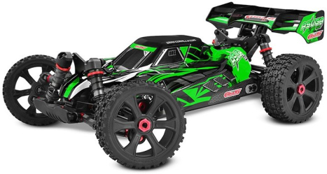 ASUGA XLR 6S – BUGGY 4WD – PRO ROLLER šasi – bez elektroniky – zelená