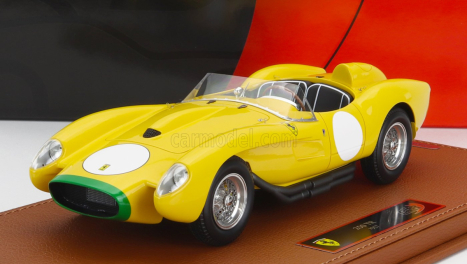 Bbr-models Ferrari 250tr Testarossa N 0 Spider 1957 - Con Vetrina - S vitrínou 1:18 Yellow