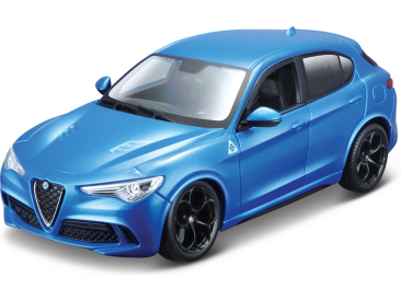 Bburago Alfa Romeo Stelvio 1:24 modrá