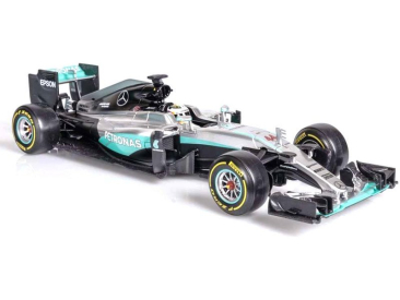 Bburago Plus Mercedes AMG Petronas W07 1:18 Hamilton