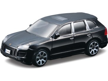 Bburago Porsche Cayenne 1:43 čierna metalíza