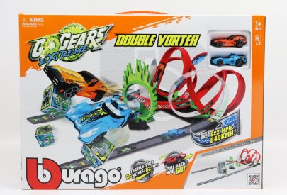 Bburago Accessories Diorama – Go Gears Extreme Double Vortex With 2x Cars Included 1:64 rôzne