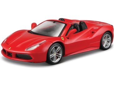 Bburago Signature Ferrari 488 Spider 1:43 červená