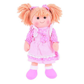 Bigjigs Toys Látková bábika Anna 34 cm