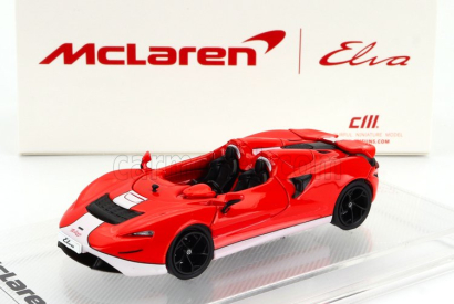 Cm-models Mclaren Elva 2020 1:64 červená biela