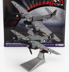 Corgi Bristol Tf.10 Beaufighter Vojenské lietadlo 1949 1:72 Vojenská sivá