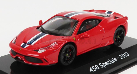 Edícia Ferrari 458 Speciale 2013 - Con Vetrina - S vitrínou 1:43 červená