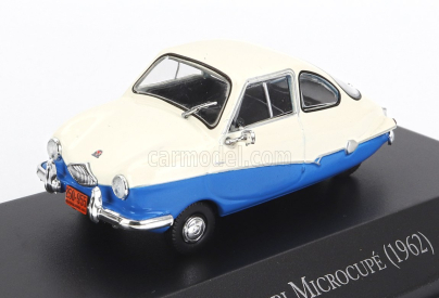 Edicola Bambi Micro Coupe 1962 1:43 Bielo modrá