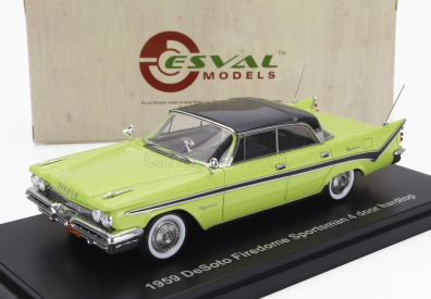 Esval model De soto Fireflite 1959 1:43 Yellow Black