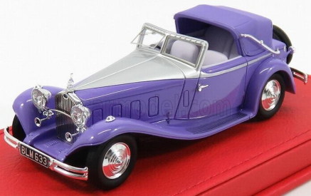 Evrat Delage D8s Cabriolet Open Fernandez Et Darrin Sn38229 1934 1:43 Purple