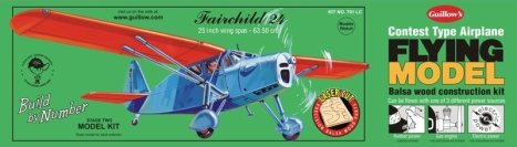 Fairchild 24 (635mm), laser. vyrezávaný